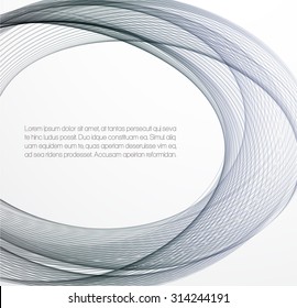 Abstract background with gray ellipses
