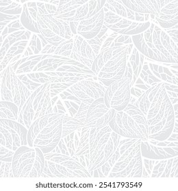 Fondo abstracto de hoja gris minimalis Ilustración vectorial