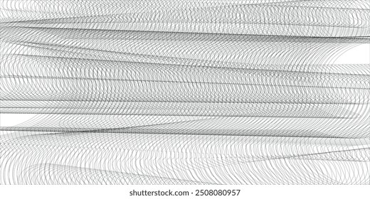 Abstract background gray line pattern vector illustration, modern.