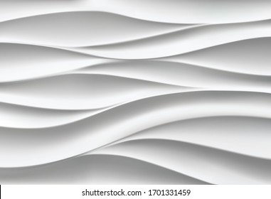 Abstract background of gray waves