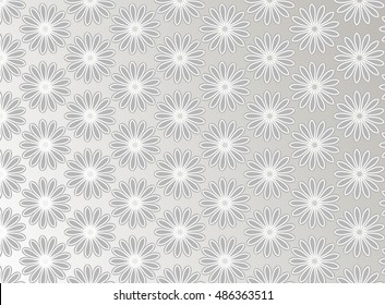 abstract background gray and white, white flowers, background for presentation