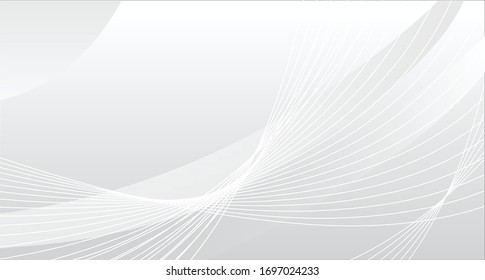 Abstract background gray and white geometric design enterprise technology
