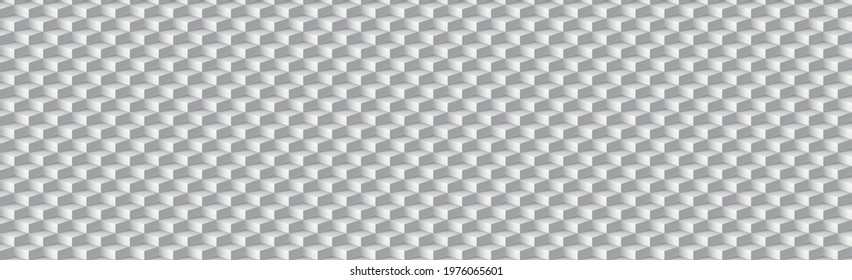 Abstract background gray - white volumetric rectangles - Vector illustration