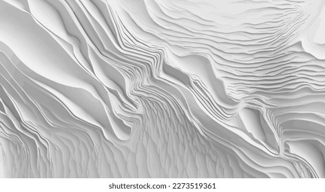 Abstract background. Grayscale vector marbled texture.