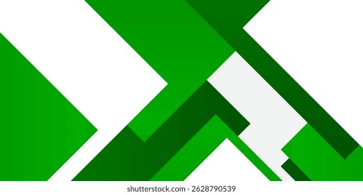 Abstract background green arrow on white background. Eps10 vector illustration