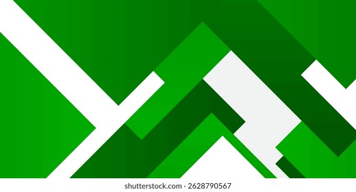 Abstract background green arrow on white background. Eps10 vector illustration