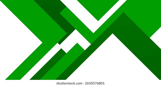 Abstract background green arrow on white background. Eps10 vector illustration
