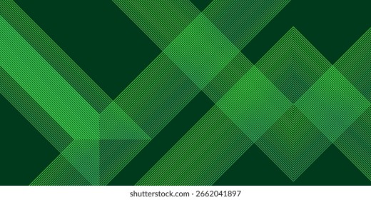 Abstract background green arrow on green background