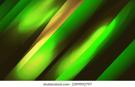 abstrakter Hintergrund mit grünen und schwarzen Linien. Das Grün ist eine natürliche und erfrischende Farbe, die eine beruhigende und ruhige Atmosphäre schafft.