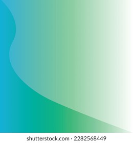 fondo abstracto con gradiente verde y azul y líneas onduladas.