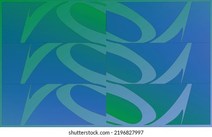 abstract background in green, blue and gray colors