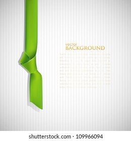 abstract background with green bookmark