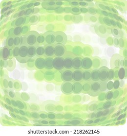 Abstract background. abstract green circles. 10 eps