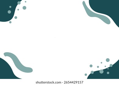 abstract background in green color