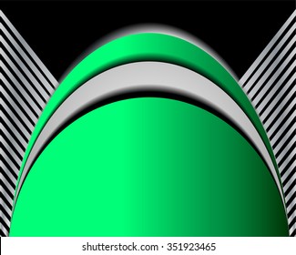 Abstract background in Green color
