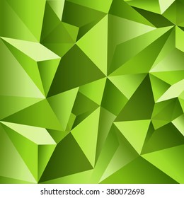 Abstract background in green color illustration