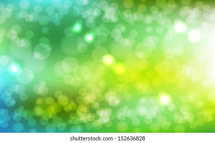 Abstract background of green. Color summer background. Vector illustration EPS10