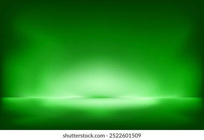 fundo abstrato com cor verde. ilustração vetorial