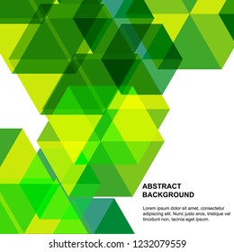 abstract background green color,EPS10 Design Graphic Concept box square blend with color Different level