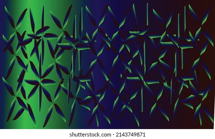 Abstract background with green, dark blue and brown color pattern