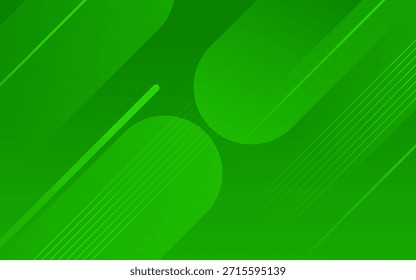Fondo Abstractas con Formas dinámicas verdes e iluminación de gradiente vibrante.