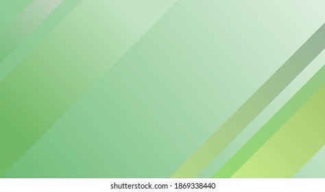 Antecedentes abstractos. Geométrico verde. Líneas diagonales y rayas. Diseño lacónico moderno. Estilo minimalista. Vector