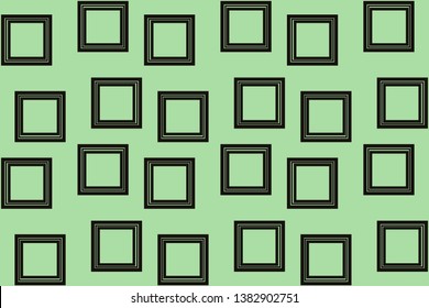 Abstract background. Green geometric seamless pattern in modern stylish. Vector seamless pattern