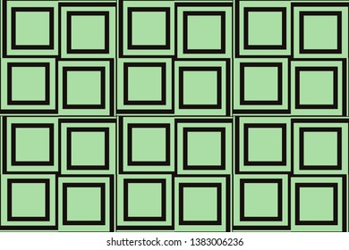 Abstract background. Green geometric seamless pattern in modern stylish. Vector seamless pattern