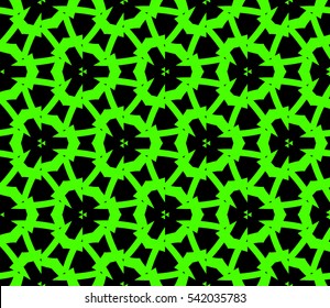 Abstract background. Green geometric seamless pattern in modern stylish. Vector seamless pattern