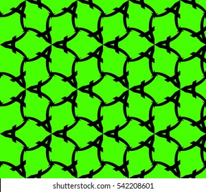 Abstract background. Green geometric seamless pattern in modern stylish. Vector seamless pattern