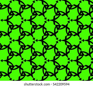Abstract background. Green geometric seamless pattern in modern stylish. Vector seamless pattern