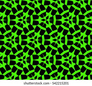 Abstract background. Green geometric seamless pattern in modern stylish. Vector seamless pattern