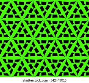 Abstract background. Green geometric seamless pattern in modern stylish. Vector seamless pattern