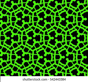 Abstract background. Green geometric seamless pattern in modern stylish. Vector seamless pattern