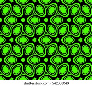 Abstract background. Green geometric seamless pattern in modern stylish. Vector seamless pattern