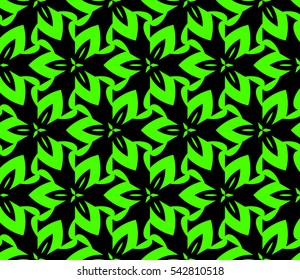 Abstract background. Green geometric seamless pattern in modern stylish. Vector seamless pattern