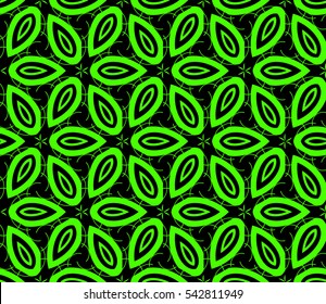 Abstract background. Green geometric seamless pattern in modern stylish. Vector seamless pattern