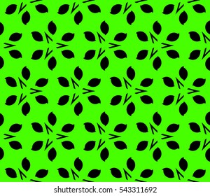 Abstract background. Green geometric seamless pattern in modern stylish. Vector seamless pattern