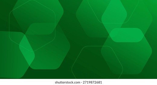 Fondo Abstractas verde con Formas geométricas gradiente de diseño de color textura digital moderna
