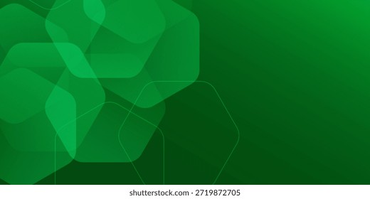 Fondo Abstractas verde con Formas geométricas gradiente de diseño de color textura moderna