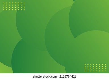 Abstract background with green gradient color. backgrounds for wallpapers and covers. design for banner template.