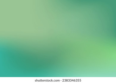 Abstract background with green gradient color, looks smooth and peaceful