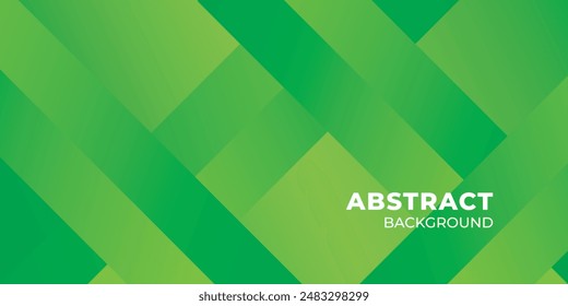 Abstrakter Hintergrund in grüner Farbverlaufsfarbe und abstrakten Formen. Geschmeidiger abstrakter Hintergrund, Vektorgrafik Design für Business, Corporate, Institution, Präsentation und Seminar