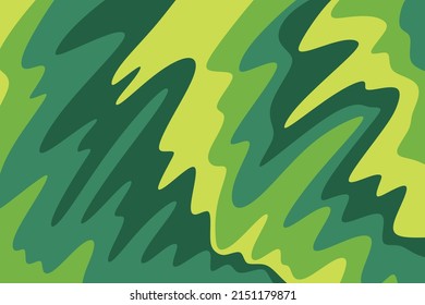 Abstract background with green gradient oil painting texture