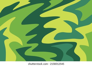 Abstract background with green gradient oil painting texture. Fresh and natural background