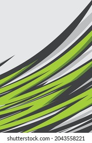 Abstract background with green jagged zigzag pattern
