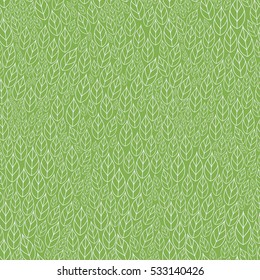 Abstract background green leaves. Seamless Vector pattern.