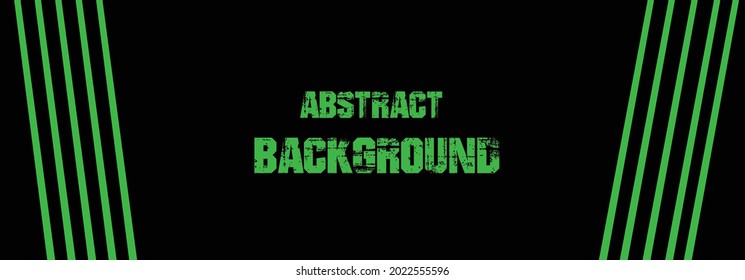 Abstract background and green lines Illustration of vector design