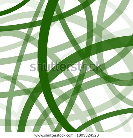 Abstract background of green lines. For wallpapers, backdrops, covers and packaging. Vector Ilustration.