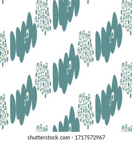 
Abstract background in green and milk tones. Ovals. Pattern.